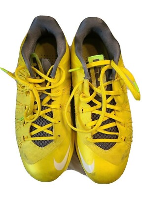 Nike Air Max LeBron X Low Sonic Yellow Grey Size 10 2013 | eBay display picture 3