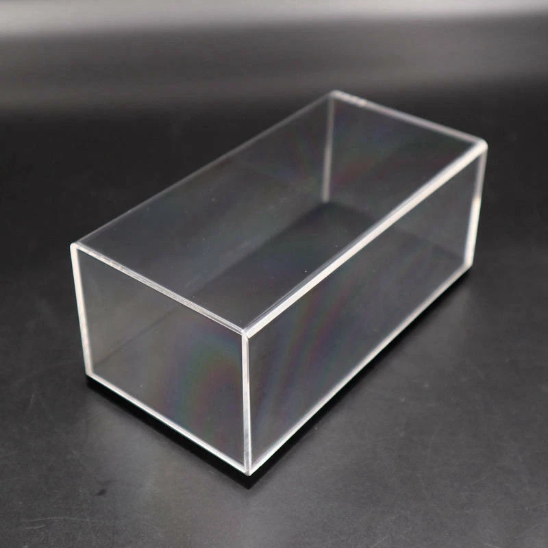 Acrylic Case Show Display Box Transparent Dust Proof Black Base 1:43 Model Cars - Image 2 of 4
