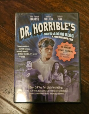 Dr. Horrible's Sing-Along Blog (DVD, 2009)  TESTED