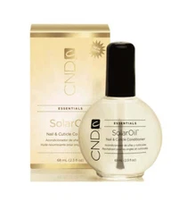 CND Essentials SOLAR OIL 2.3 oz Nail Cuticle Conditioner Almond (Old formula)