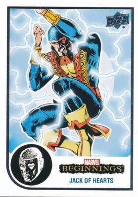#72 JACK of HEARTS 2022(2023) Upper Deck Marvel Beginnings SHE-HULK