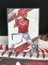 2022 Panini Chronicles - Limited Swatches Red #LS-MV Matt Vierling (MEM, RC)