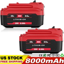 20 Volt For Craftsman V20 8.0Ah Lithium-ion Battery Pack CMCB205 CMCB204 CMCB202