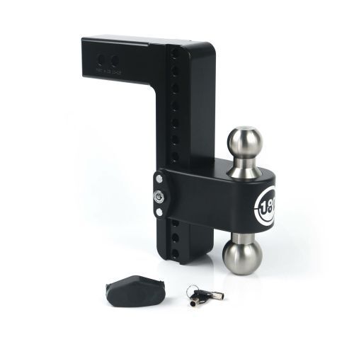 Weigh Safe Hitches LTB10-2.5-CER-BLA Cerakote Black Weigh Safe 180 Deg. Hitch