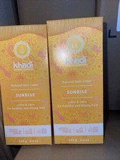Lot Of 2 Khadi Sunrise Hair Color 3.5 Ounce Natural Vegan Ayurvedic