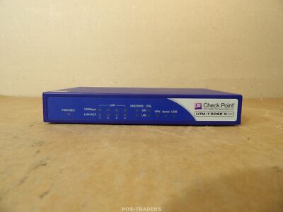 CheckPoint UTM-1 EDGE X SBXD-166LHGE-5 Firewall Security Appliance -EXCL PSU 