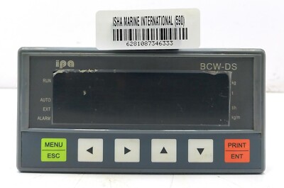 IPA BCW-DS Belt Scale Indicator