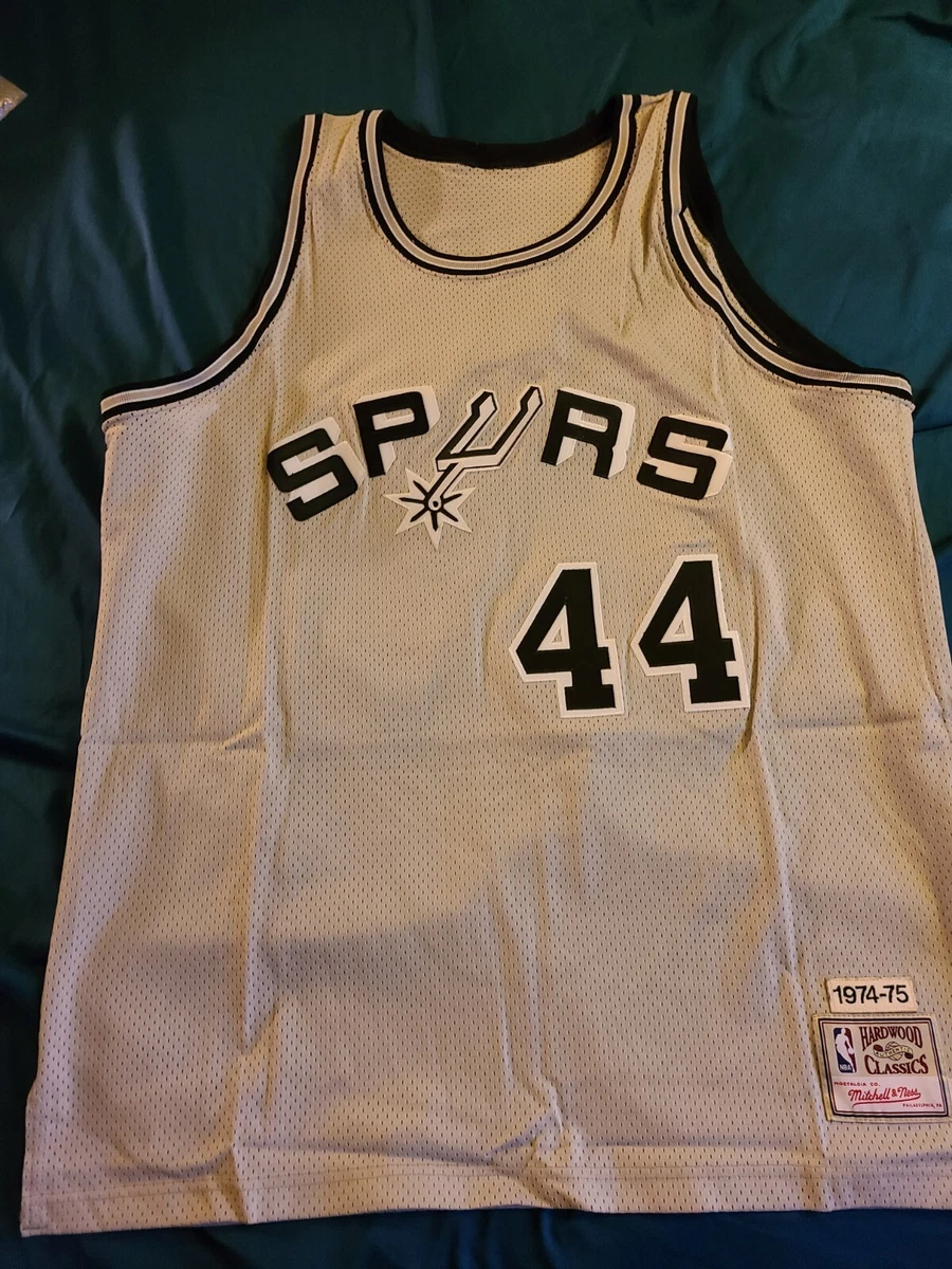 Mitchell Ness M N San Antonio Spurs George Iceman Gervin jersey 54