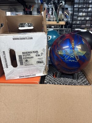 NEW - NIB 16lb Ebonite '' MAVERICK PEARL '' UNDRILLED - NIB
