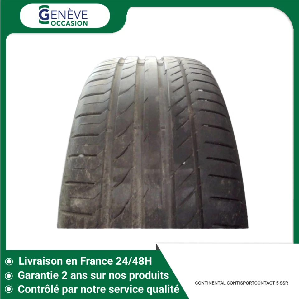 🇫🇷 Pneu CONTINENTAL CONTISPORTCONTACT 5 SSR 225 45 19 92 W ♻️ - Photo 1/2
