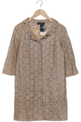 TWINSET Mantel Damen Jacke Parka Gr. S Baumwolle Beige #jy4kehq
