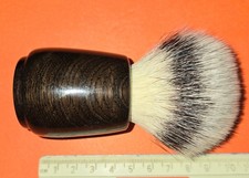 Custom bog wood shave brush
