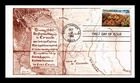 US COVER GRAND CANYON PUAS AMERICA FIRST DAY ISSUE ALL OVER CORONADO MAP