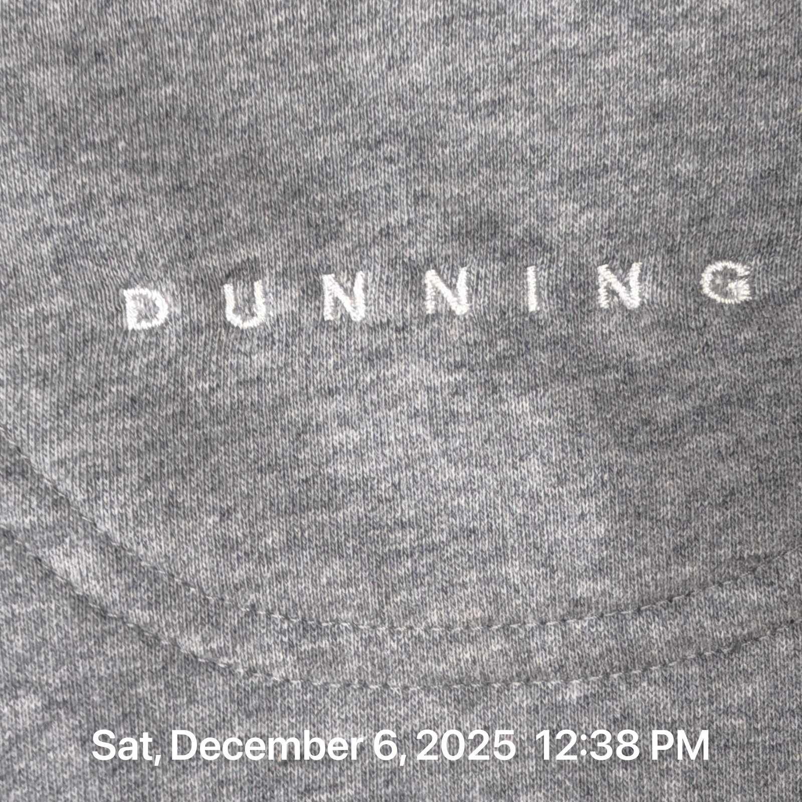 Baltusrol Golf Dunning Golf Vest Men’s Size Medium 1/4 Zip Gray