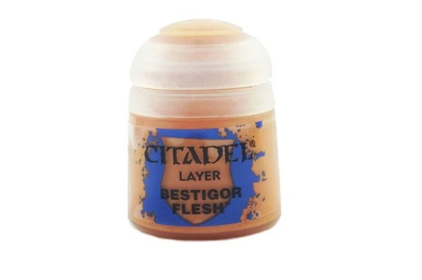 Warhammer 40K Layer Bestigor Flesh 12Ml Citadel Acryl Modellbau Farbe-image