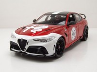 Alfa Romeo Giulia Gtam #99 Rot Modellauto 1:18 Bburago