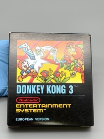 Donkey Kong 3 Nintendo NES OVP Bienengr&auml;ber NEU NEW RARE!