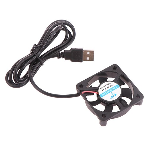 1Pc DC5010 Silent Fan 5V Oily USB Cable Humidifier Connector PC Fan Cooler _cn - Afbeelding 11 van 12
