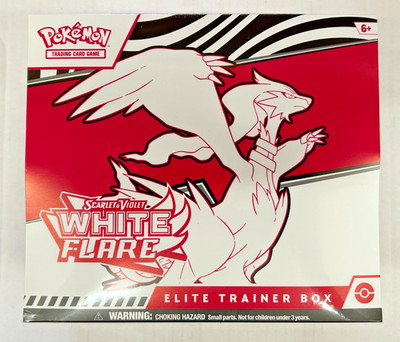 Pokemon TCG White Flare Elite Trainer Box ETB Englisch Sealed OVP Promo Reshiram