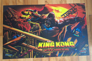 KING KONG PREMIUM STERN PINBALL TRANSLITE