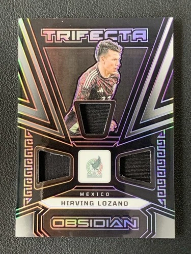 Hirving Lozano 2023-24 Panini Obsidian Soccer Trifecta Patch /50 #TM-HL