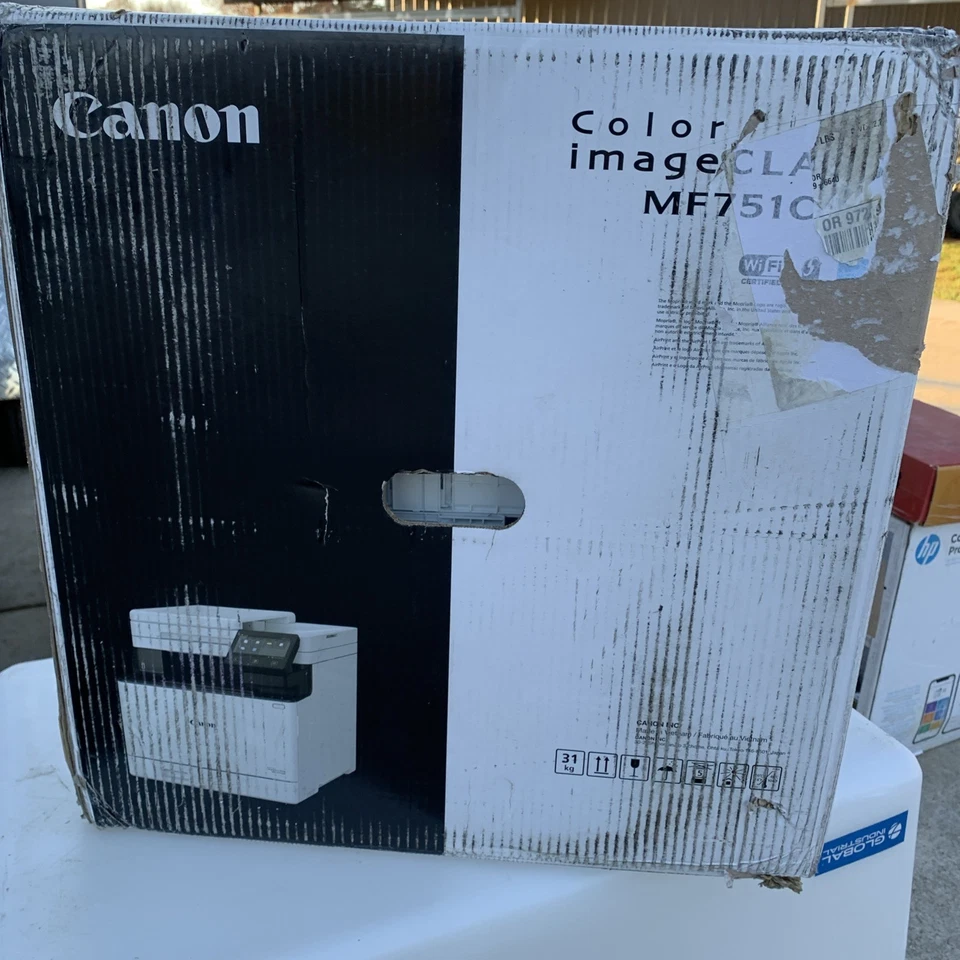 Canon Color imageCLASS MF751Cdw Wireless Color All-in-One Laser Printer - Image 2 of 4