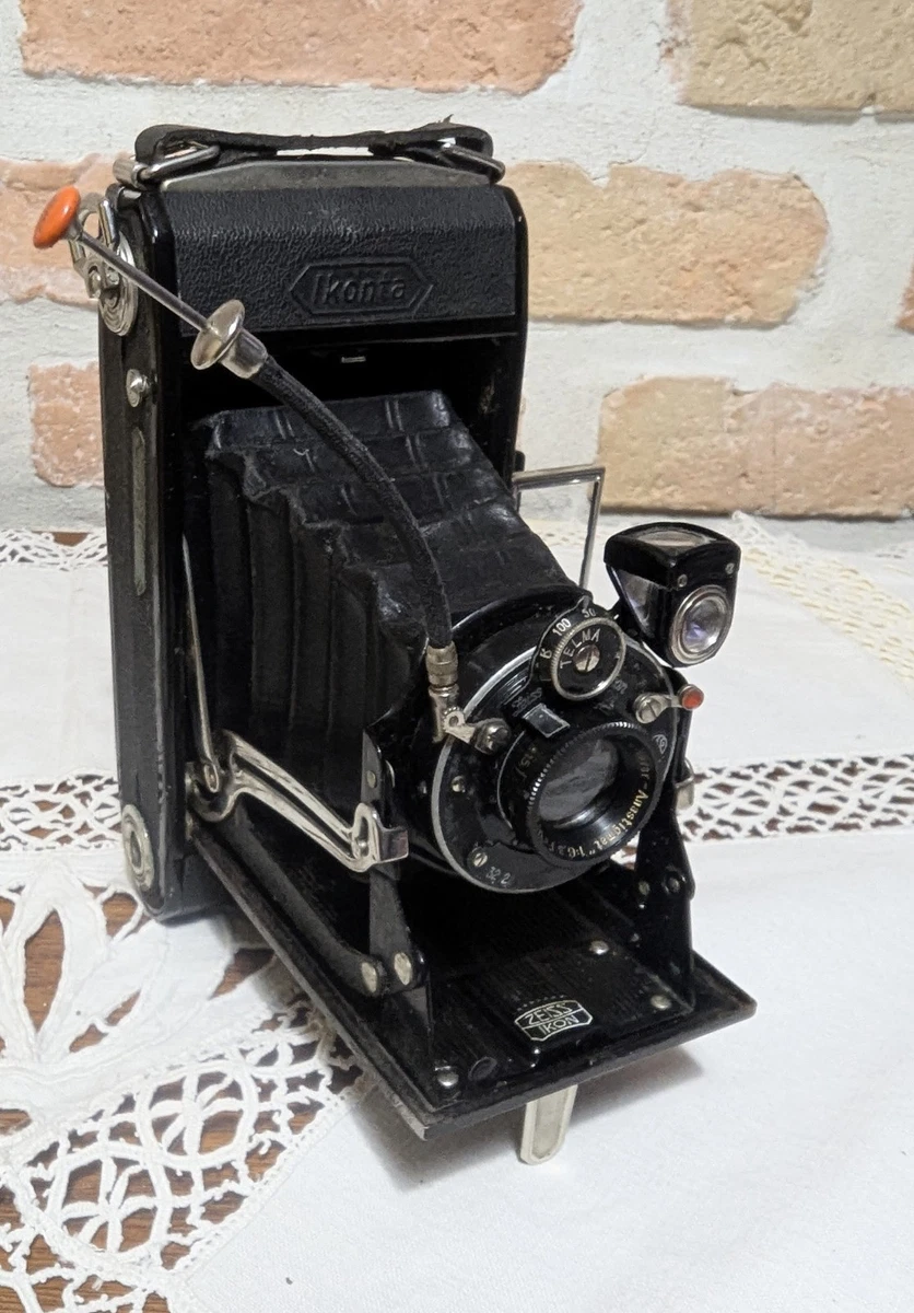 Appareil Photo Zeiss Ikon à Soufflet – Vintage, Pour Déco Ou Collection