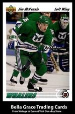 1991-92 Upper Deck Jim McKenzie #494 Hartford Whalers Rookie