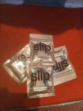 4 SLIP PURE SILK SKINNY SCRUNCHIE Anti-Crease Anti-Breakage DARK BROWN SEALED