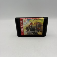 Vintage Gun Lethal Enforcers II Sega Genesis Game Cartridge Konami 1994 Japan