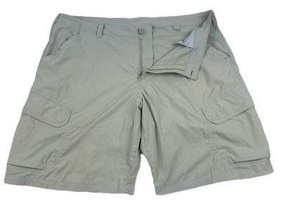 Under Armour Men's Fish Pro 2.0 Cargo Shorts Size 40.W Gray Stretch Performance