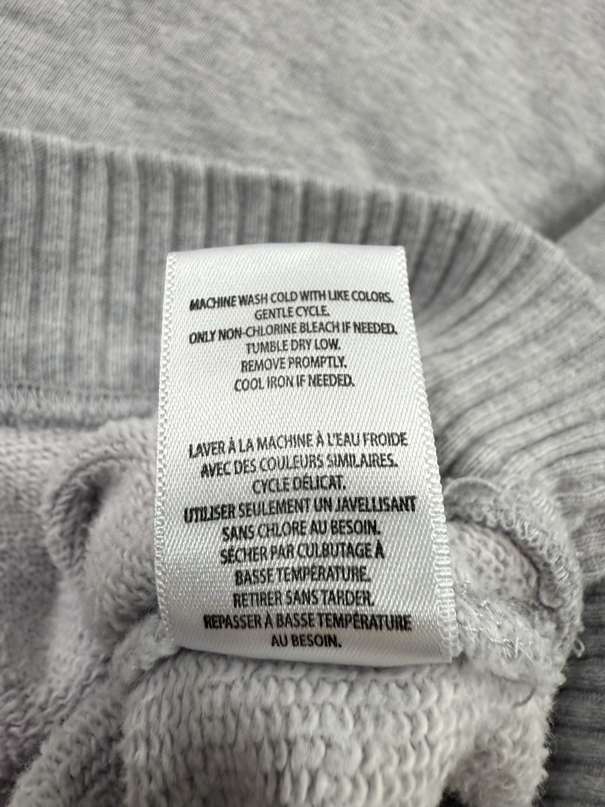 Elwood Mens Core Hoodie Oversized Size 2XL Organic Cotton Brushed Terry Gray image 9
