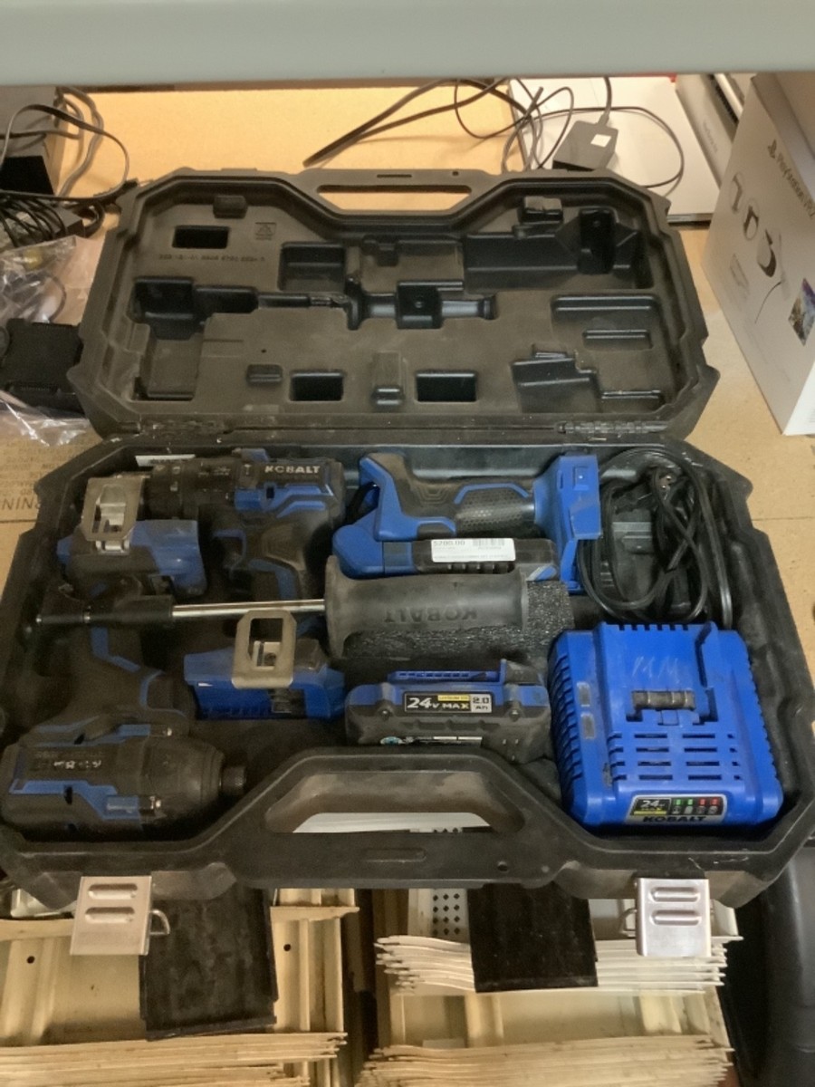 Combo Kit Kobalt Xtr Hammer Drill Review KT XTR 24V Power Tool