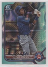 2022 Bowman Draft Chrome Aqua Lava Refractor /199 Alexis Hernandez #BDC-173 0q1p