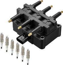 Ignition Coil and Iridium Spark Plug Kit Fit For Jeep Wrangler 3.8L 2007-2011