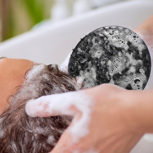 Cepillo de pelo de plástico de 4 piezas champú de masaje para bebé peluquería ducha baño - Imagen 12 de 12