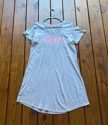 UNDERCOVER Abito da notte Victoria's Secret XL grigio corto scintillante manica strass lounge