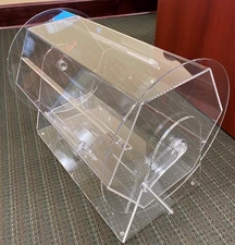 GSE Games & Sports Expert Acrylic Raffle Drum, Professional Raffle Ticket