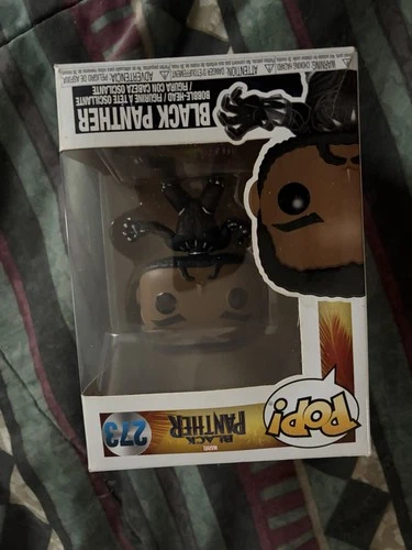 Funko Pop Vinyl Black Panther Bobble Head Marvel 273