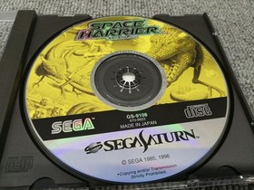 Sega Saturn Soft Space Harrier Used