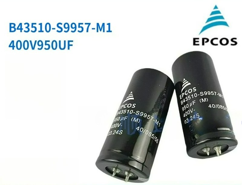 1PCS NEW FOR EPCOS electrolytic capacitor three pin B43510-S9957-M1 400V 950UF