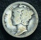 1921 10C Mercury Dime FR/AG ~ 26226