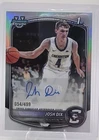 2025-26 Bowman #CPA-JD Josh Dix Chrome Prospect Autographs Refractor #/499