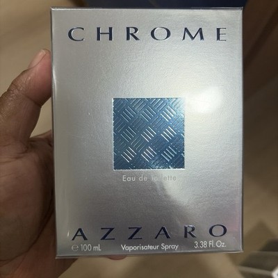 Azzaro Chrome EDT Spray Men 3.3 oz/100 Ml