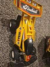 Buy Vintage Toys like Nikko FIREBALL DICTATOR Yellow Buggy Electric RC Race C from eBay