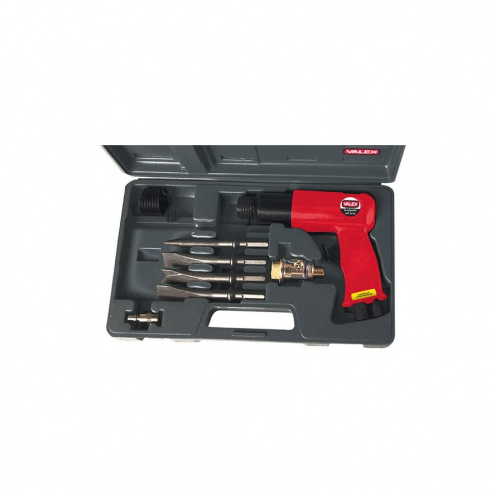 Valex 1552009 Scalpellatore Pneumatico Esagonale Professionale 6.2 bar