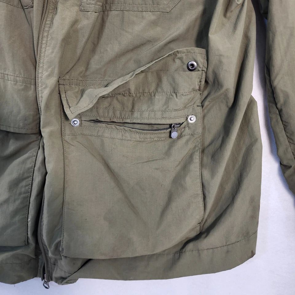 Chaqueta Aigle Adulto 2XL Verde Campo Nylon Chaqueta Abrigo Para Hombre Foto 2 de 4