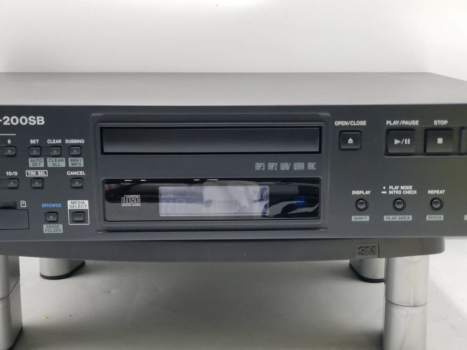TASCAM CD-200SB Professional CD / Solid-State Media Player Rack-Mountable - Image 4 of 4