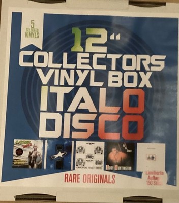 12 Collector's Vinyl Box - Italo Disco 2020 (Neuwertig 5 Maxi Vinyls)