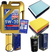 SCT Inspektionspaket 5L Liqui Moly Longlife 5W-30 FüR VW Passat Variant 1.9 TDI
